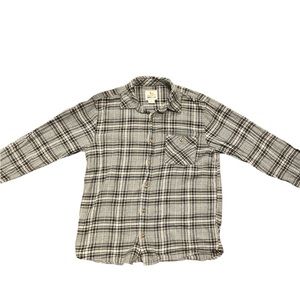 Black/Gray/White flannel